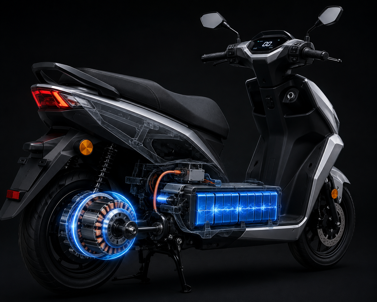 BLDC Motor & Battery
