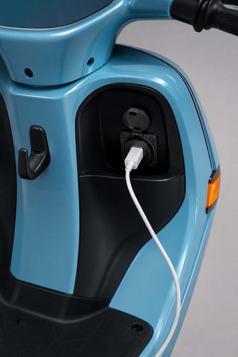 Integrated Phone Charging Port