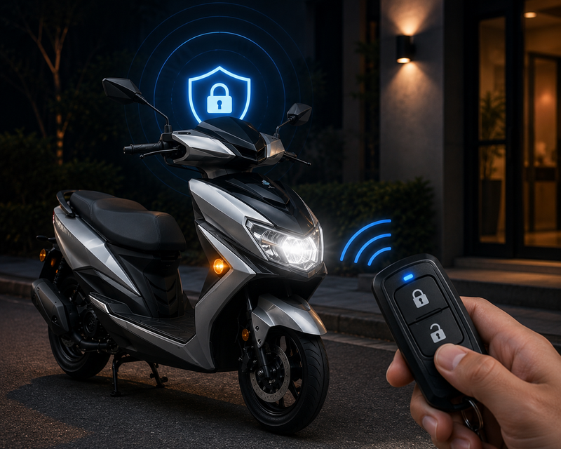 Anti-Theft Alarm & Center Locking