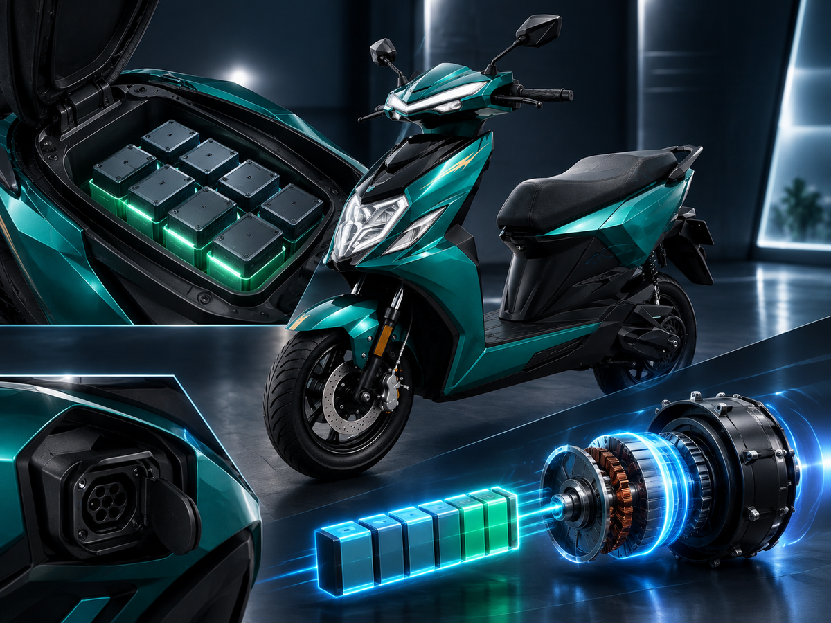 BLDC motor & battery