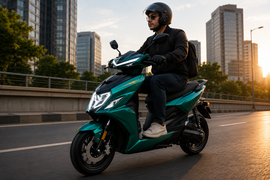 Zorina Ecoglide in the city