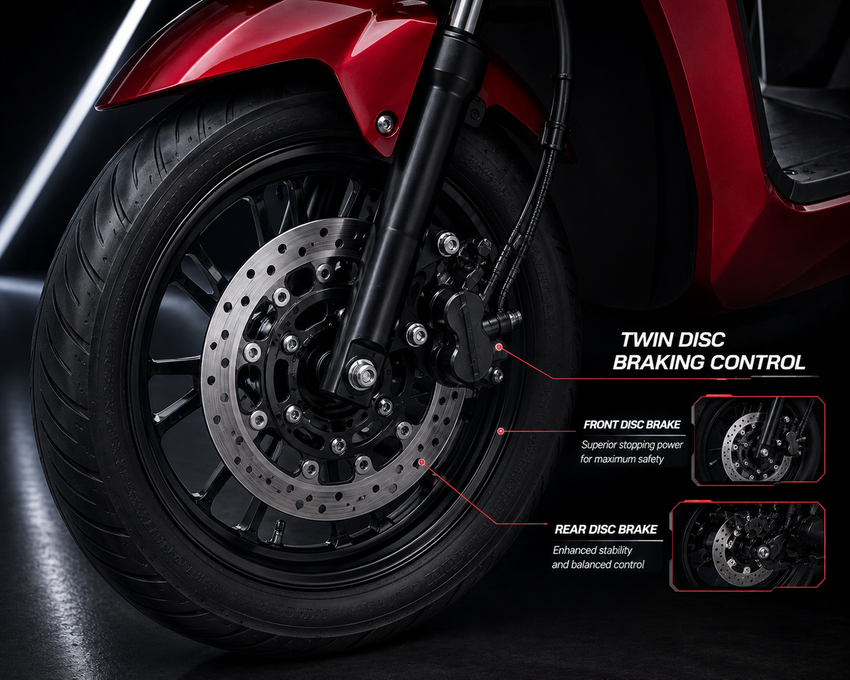 Twin Disc Braking Control