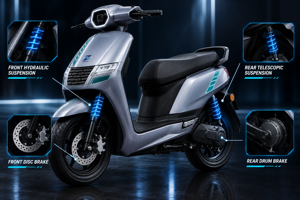 Advanced Suspension & Responsive Braking